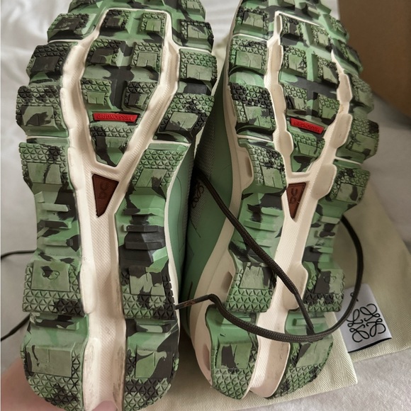 Like new Loewe X Cloudventure sneakers, pistachio color - Picture 6 of 9